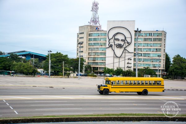 Buses en la Habana